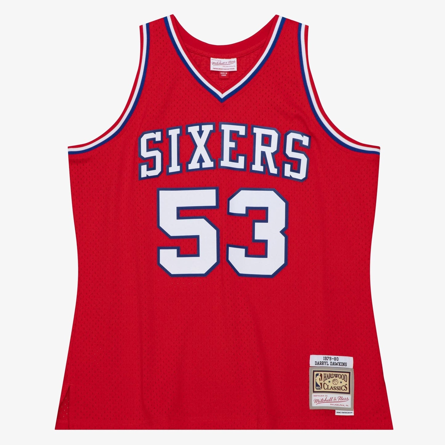 Mitchell & Ness Men's NBA Dark Jersey 76Ers 1979 Darryl Dawkins