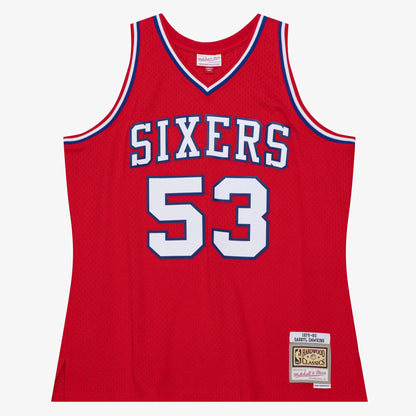 Mitchell & Ness Men's NBA Dark Jersey 76Ers 1979 Darryl Dawkins