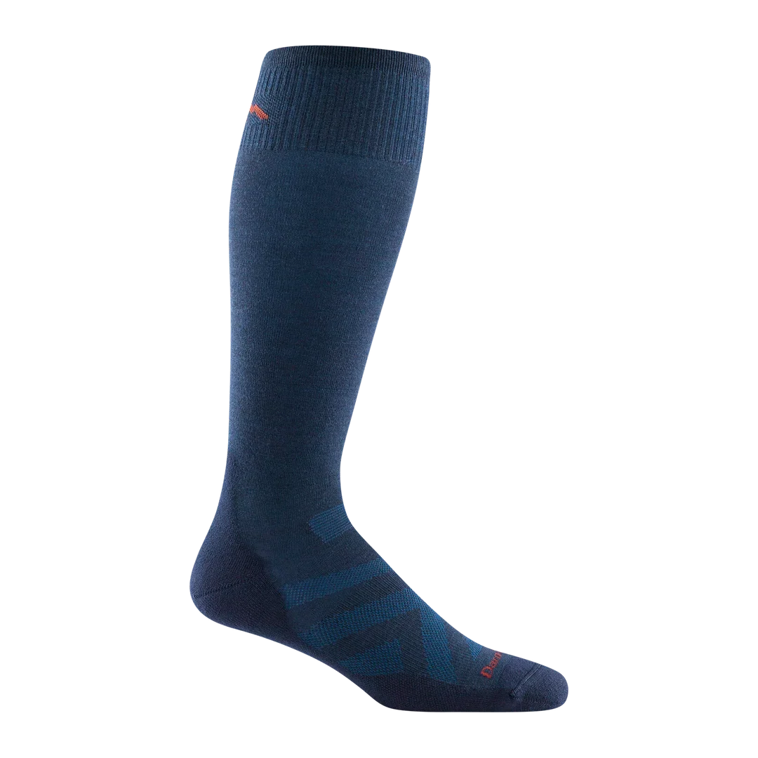 Darn Tough RFL Over-the-Calf Ultra-Lightweight Snow Mens Socks — Eclipse