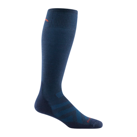 Darn Tough RFL Over-the-Calf Ultra-Lightweight Snow Mens Socks — Eclipse