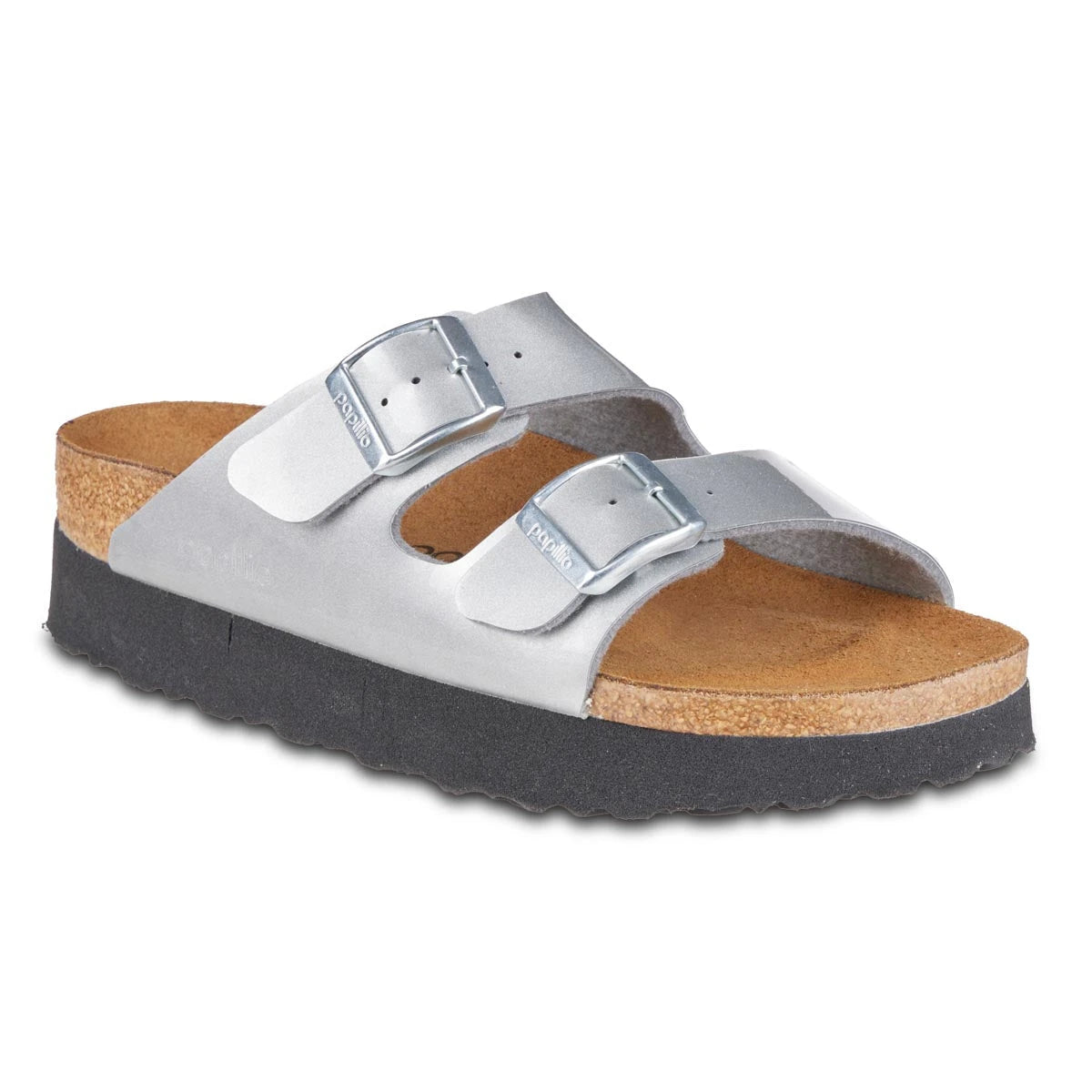 Metallic Silver-