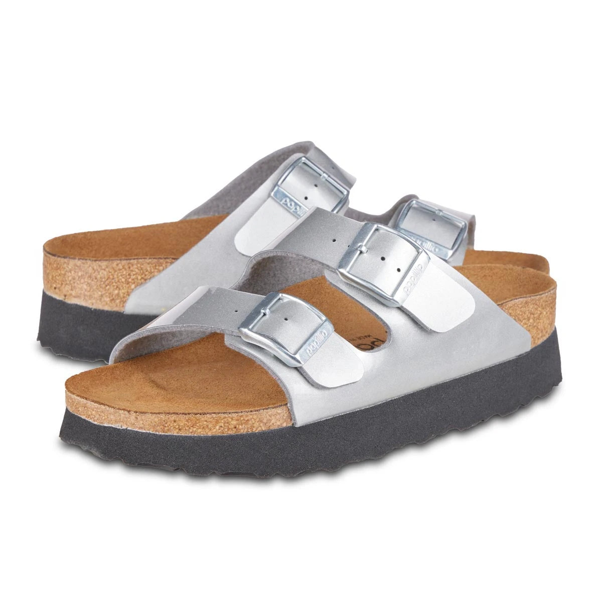 Metallic Silver-