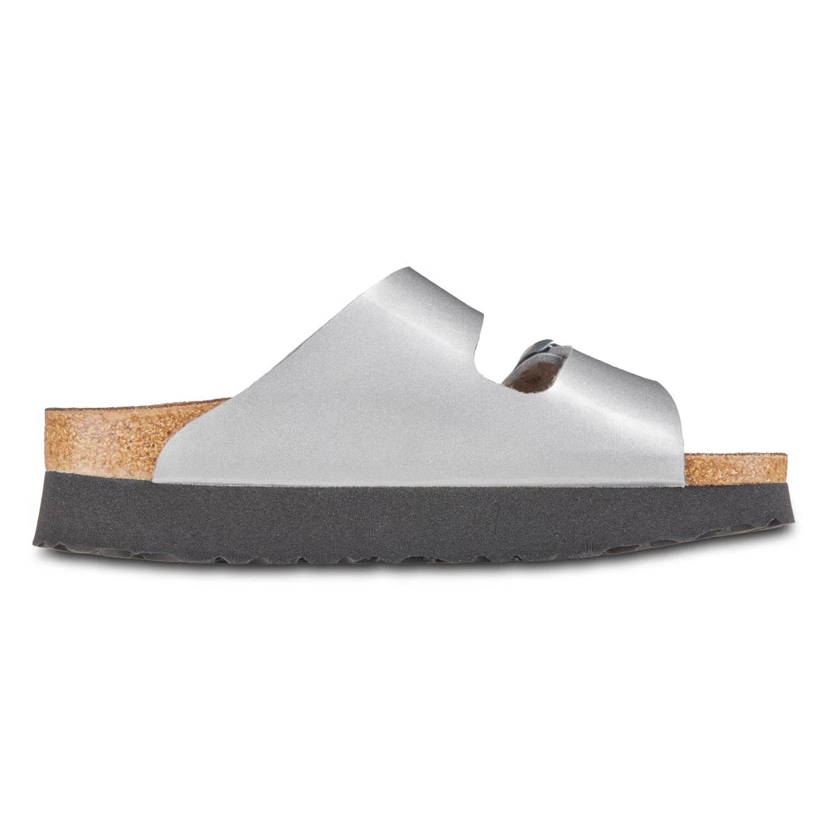 Metallic Silver-