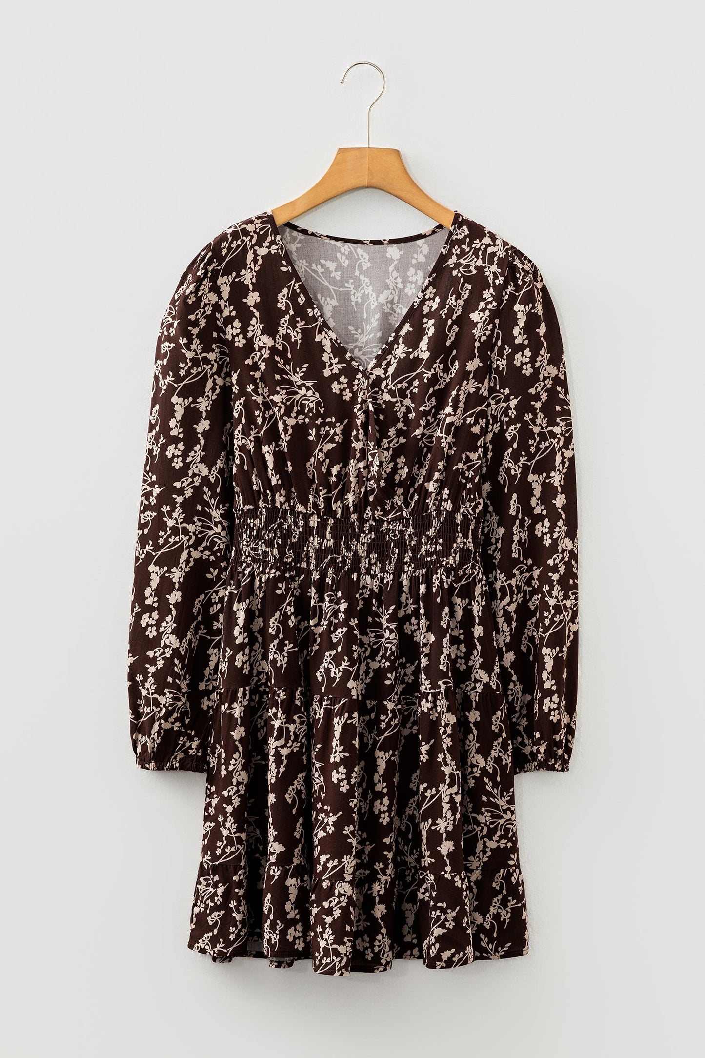 Threaded Pear Serenity Waist Flared Mini Dress