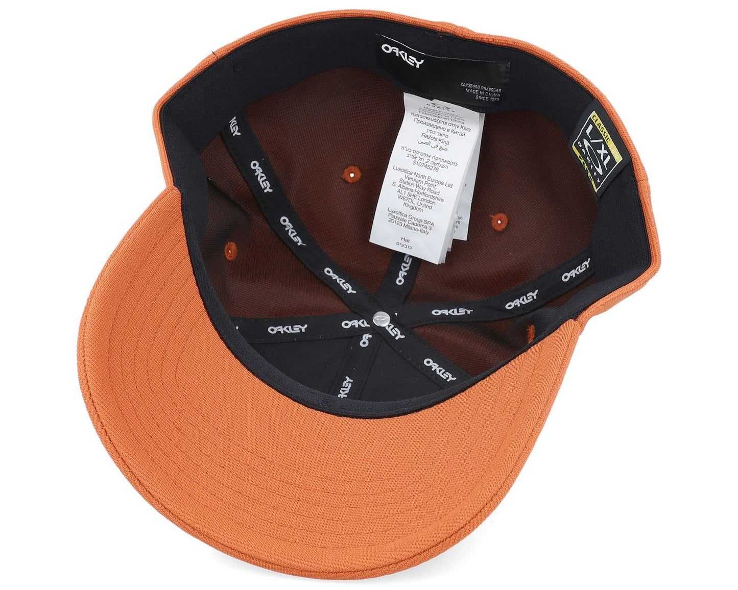 Oakley Men's 6 Panel Stretch Metallic Hat - 912209-52C-52C