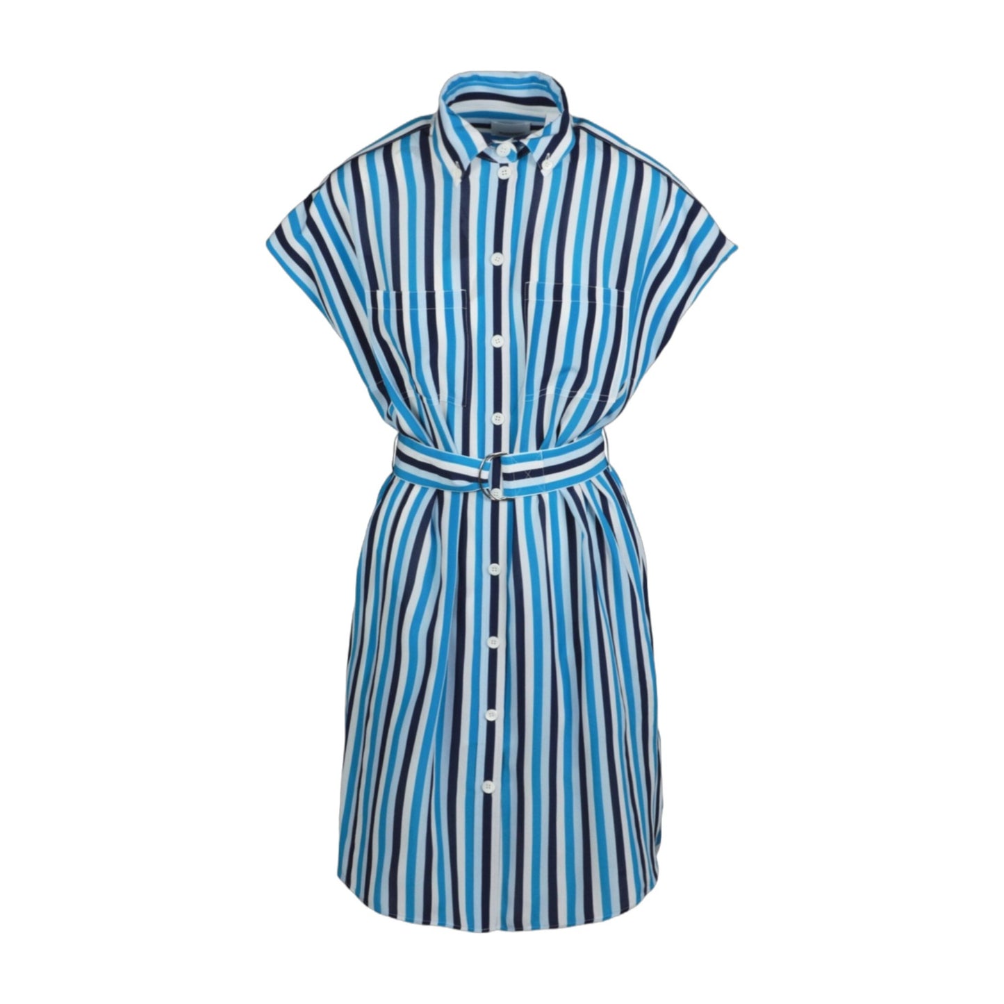 Burberry Nella Striped Shirt Dress