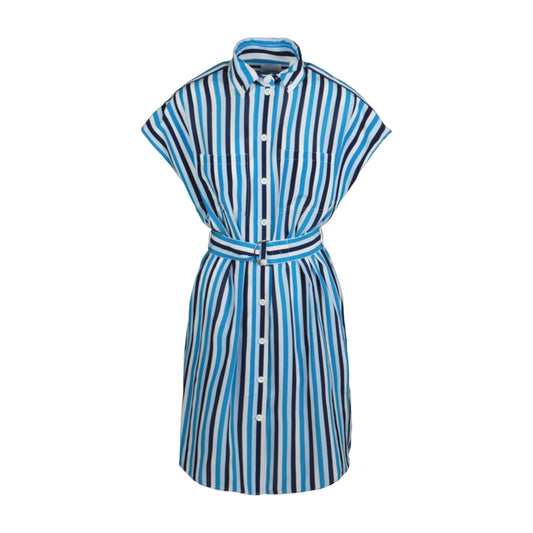 Burberry Nella Striped Shirt Dress