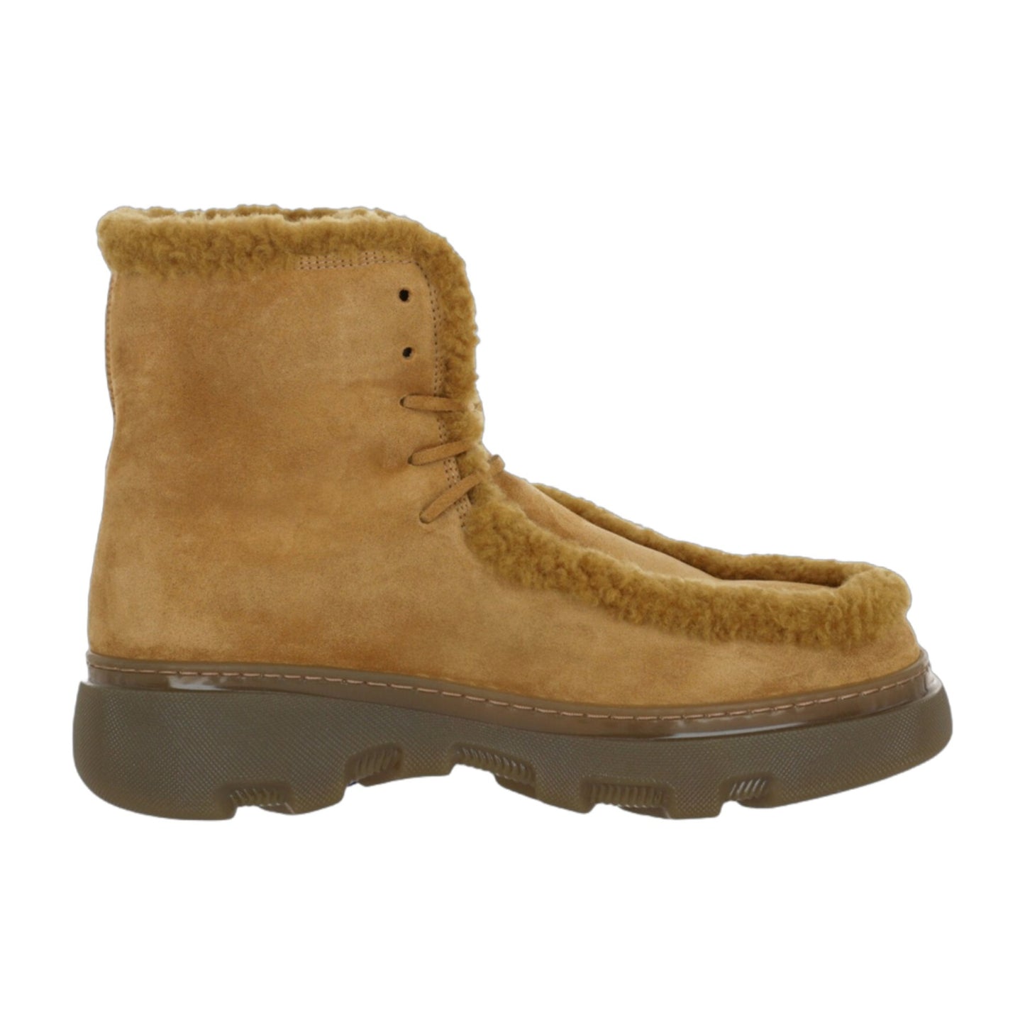 Burberry Creeper Shearling Boots