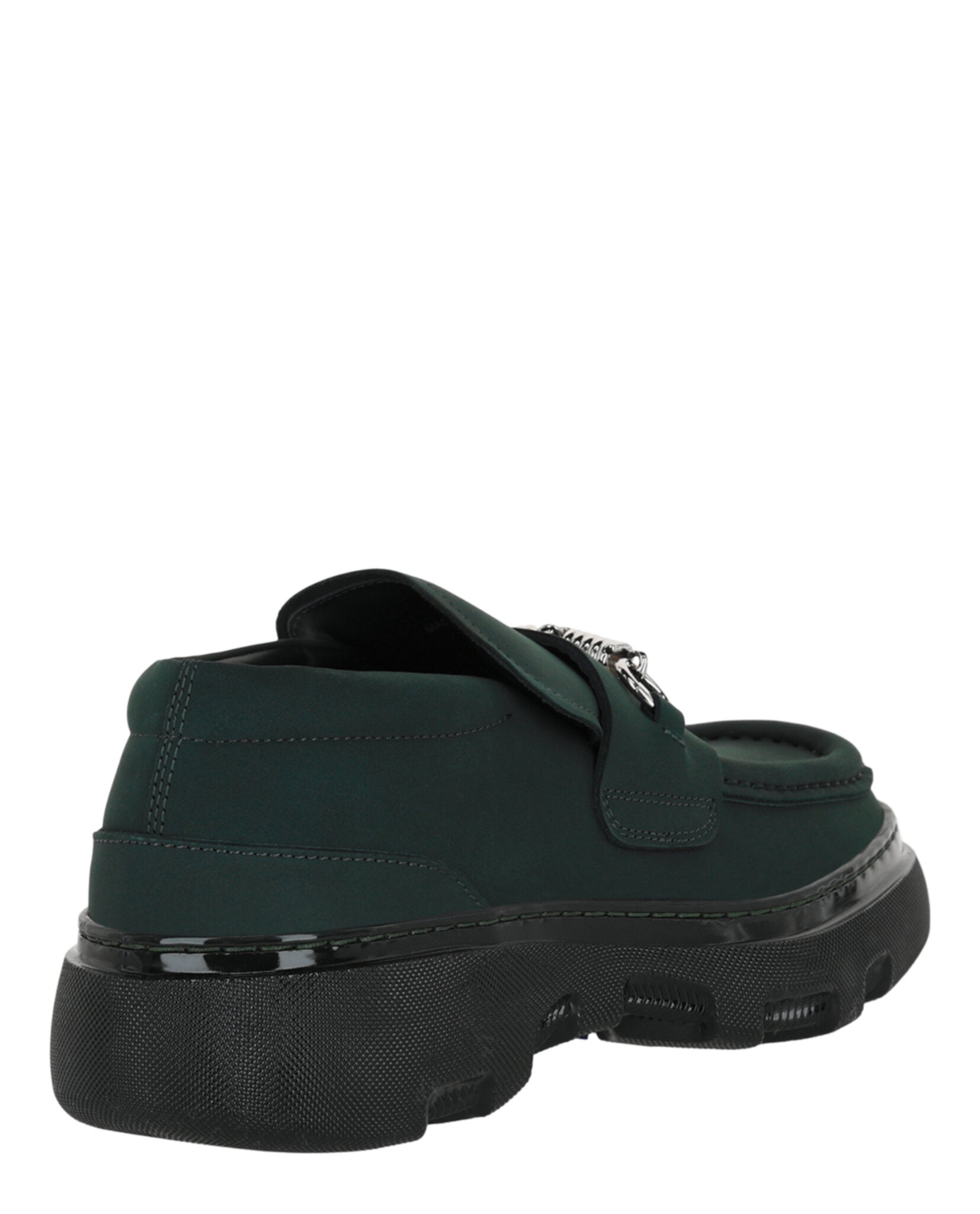 BURBERRY ローファー 41 26cm Leather Rogue Loafers in Log - Men | Burberry® Official