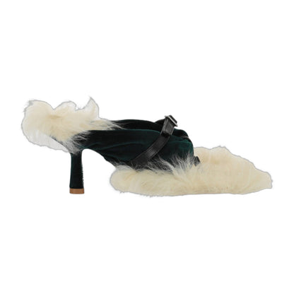 Burberry Step Post Heel Sandals