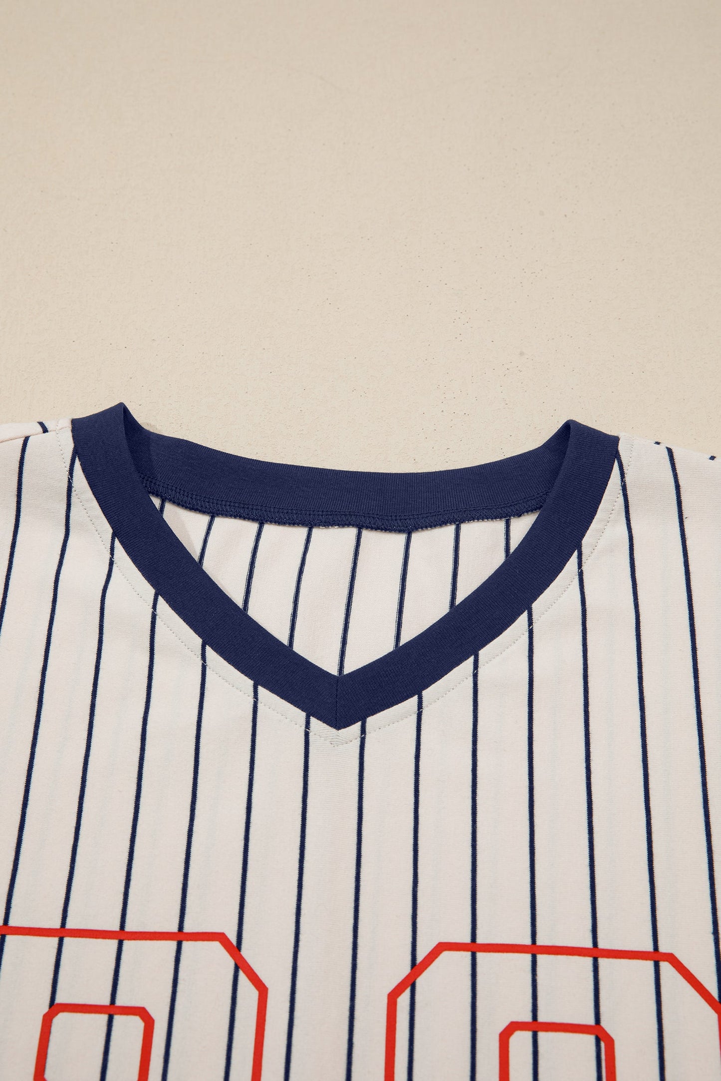 Threaded Pear Holly Faux Two Piece Top