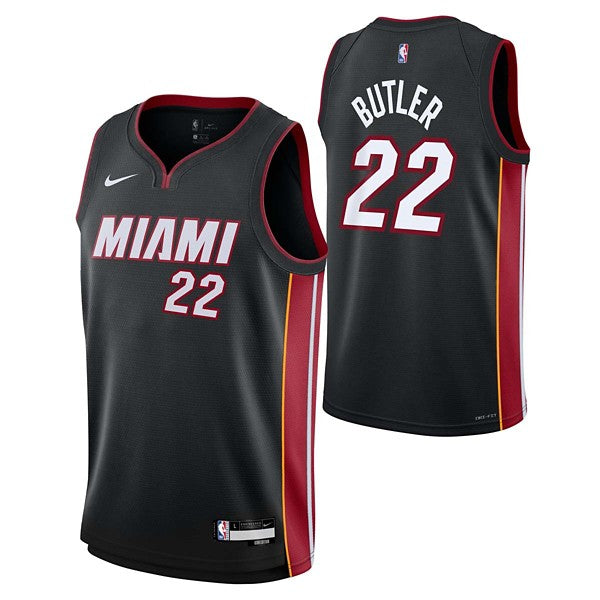 Nike Youth NBA Heat 'Butler' Swingman Jersey Icon Edition Jerseys
