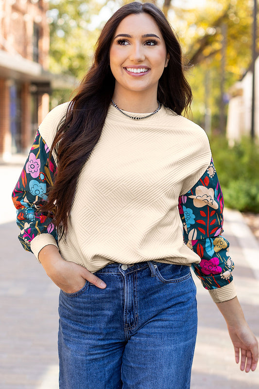 Threaded Pear Camille Drop Shoulder Knit Top