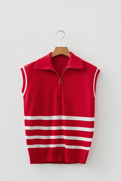 Threaded Pear Ila Detail Short Sleeve Sweater