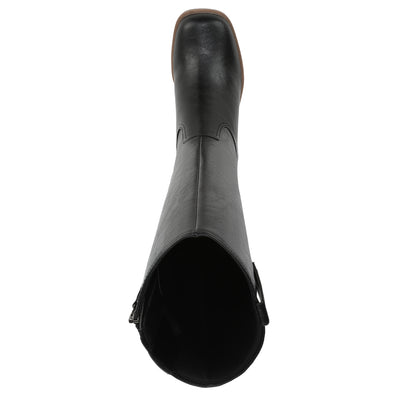 Black Wide Calf