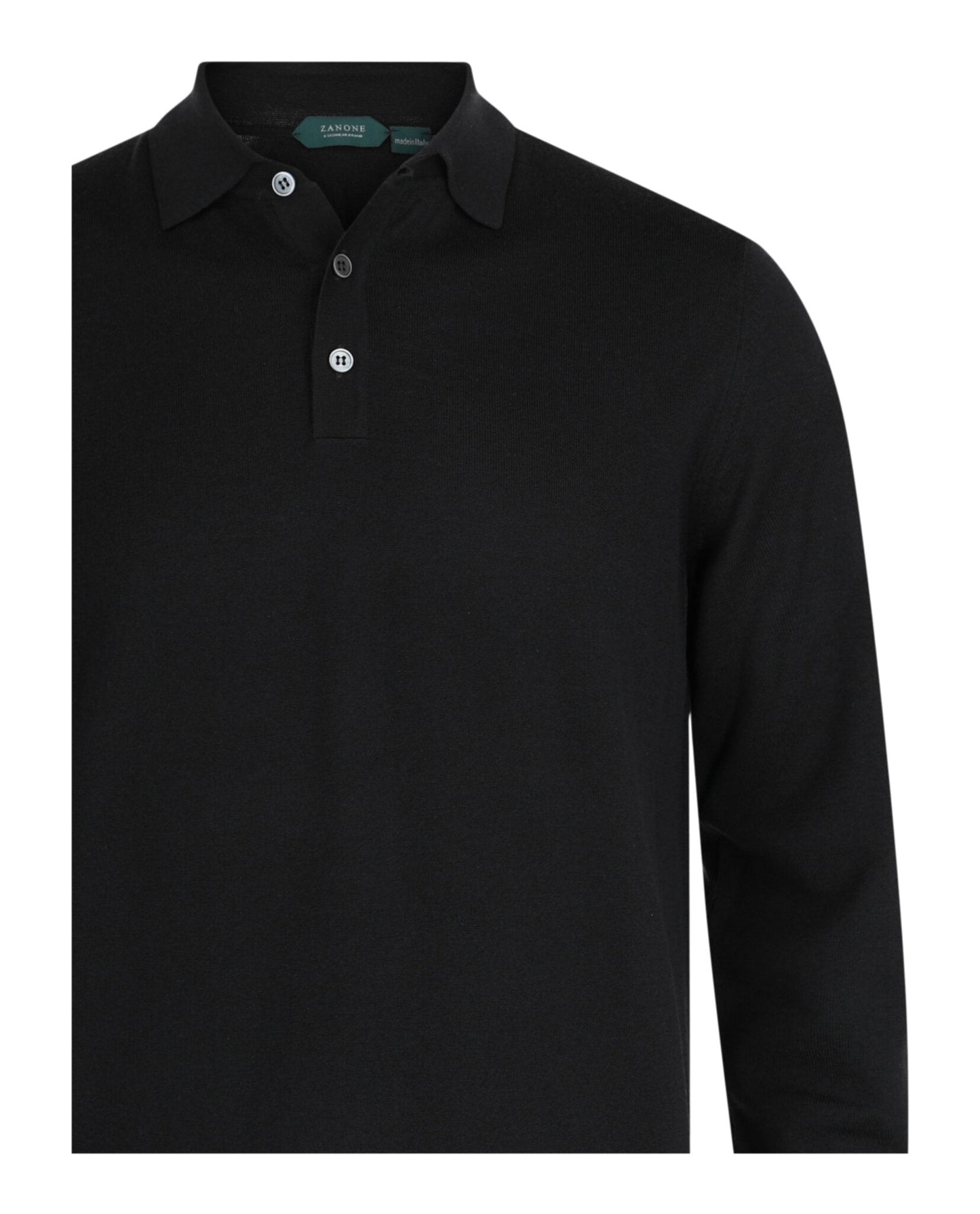 Slowear Zanone Flex Wool Slim-Fit Polo