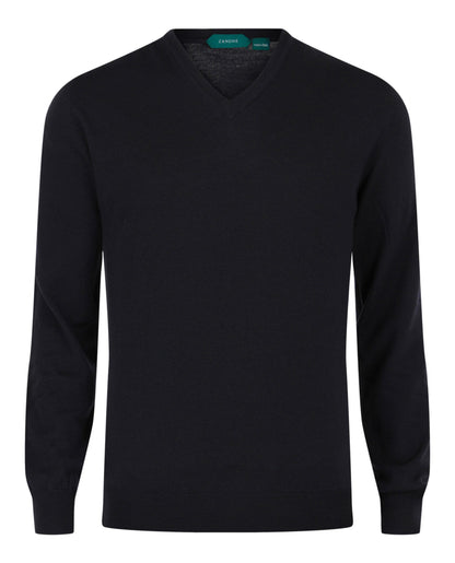 Slowear Zanone V-Neck Wool Blend Sweater