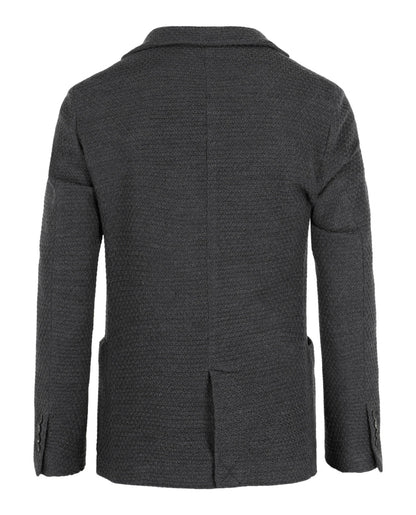Slowear Zanone Single-Breasted Slim Fit Wool Blazer