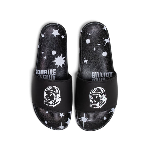 Billionaire Boys Club Men's Moon Walk Slides 'Black'