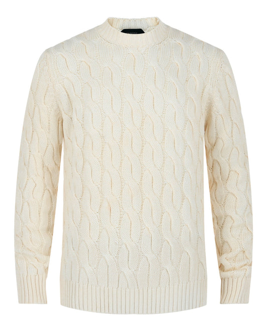 Slowear Zanone Cable Knit Sweater