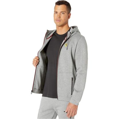 Puma Men's Sf Scuderia Ferrari Hooded Sweat Jacket Jackets
