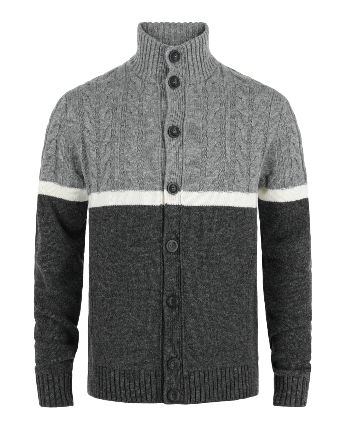 Slowear Zanone Button-Up Sweater
