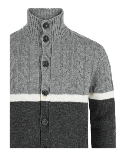 Slowear Zanone Button-Up Sweater