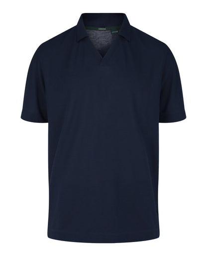 Slowear Zanone Open Collar Polo Shirt