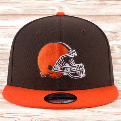 New Era Men's NFL Cleveland Browns 950 2Tone Snapback Brown/Ornage