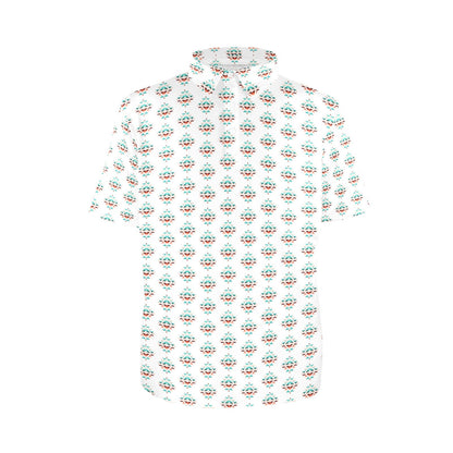 Serape Aztec Polo Style Shirt
