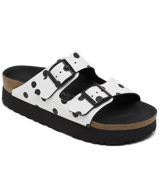 White and Black Dots-