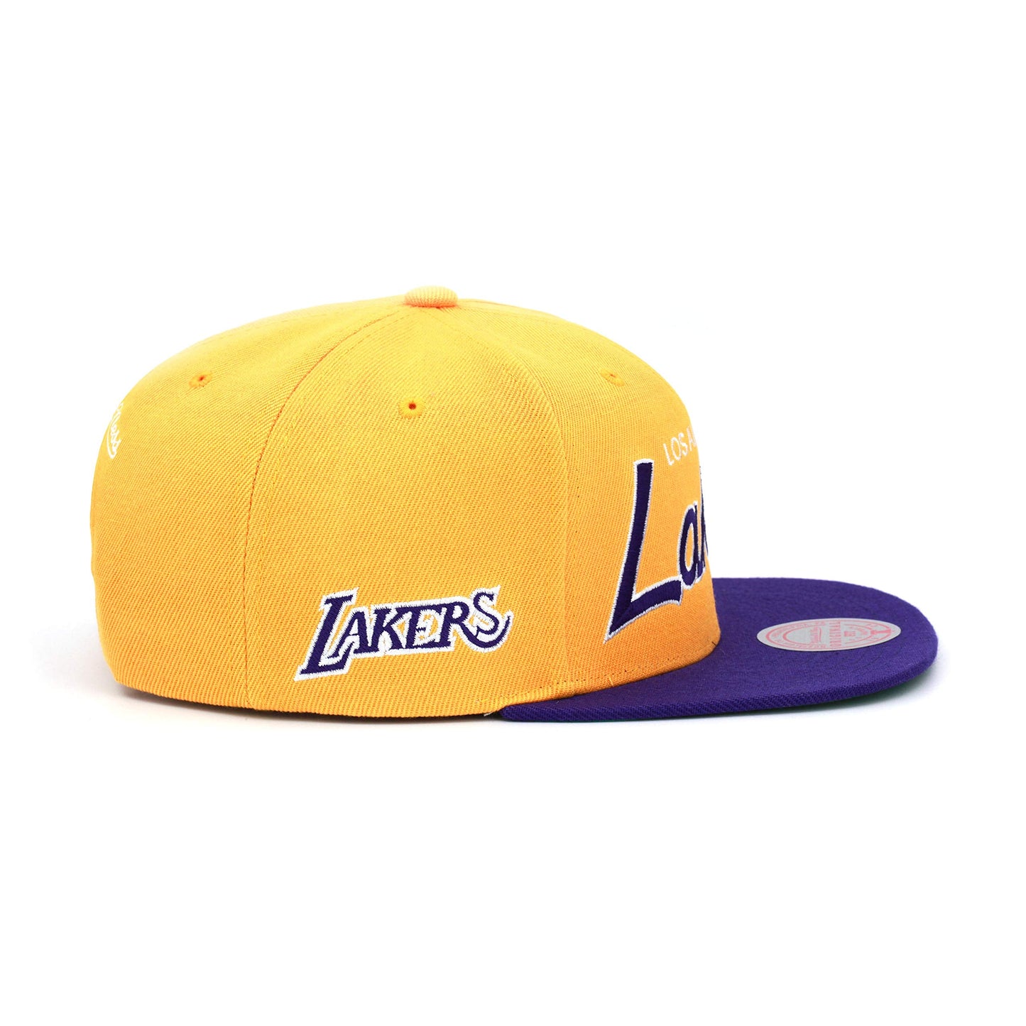 Men's Mitchell & Ness NBA Sports Specialty Snapback Hwc Lakers