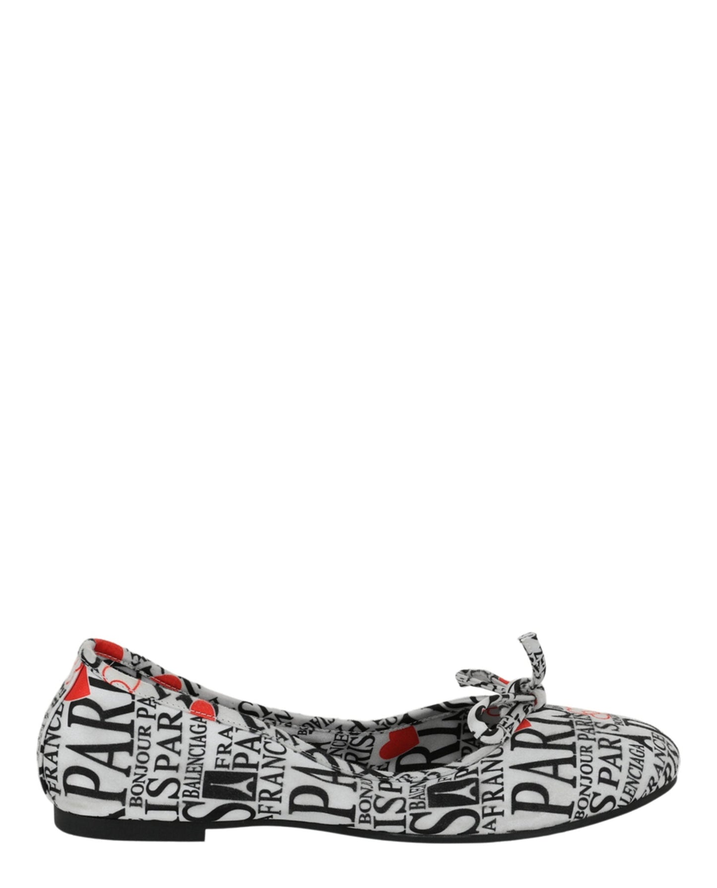 Balenciaga Leopold Printed Ballet Flats