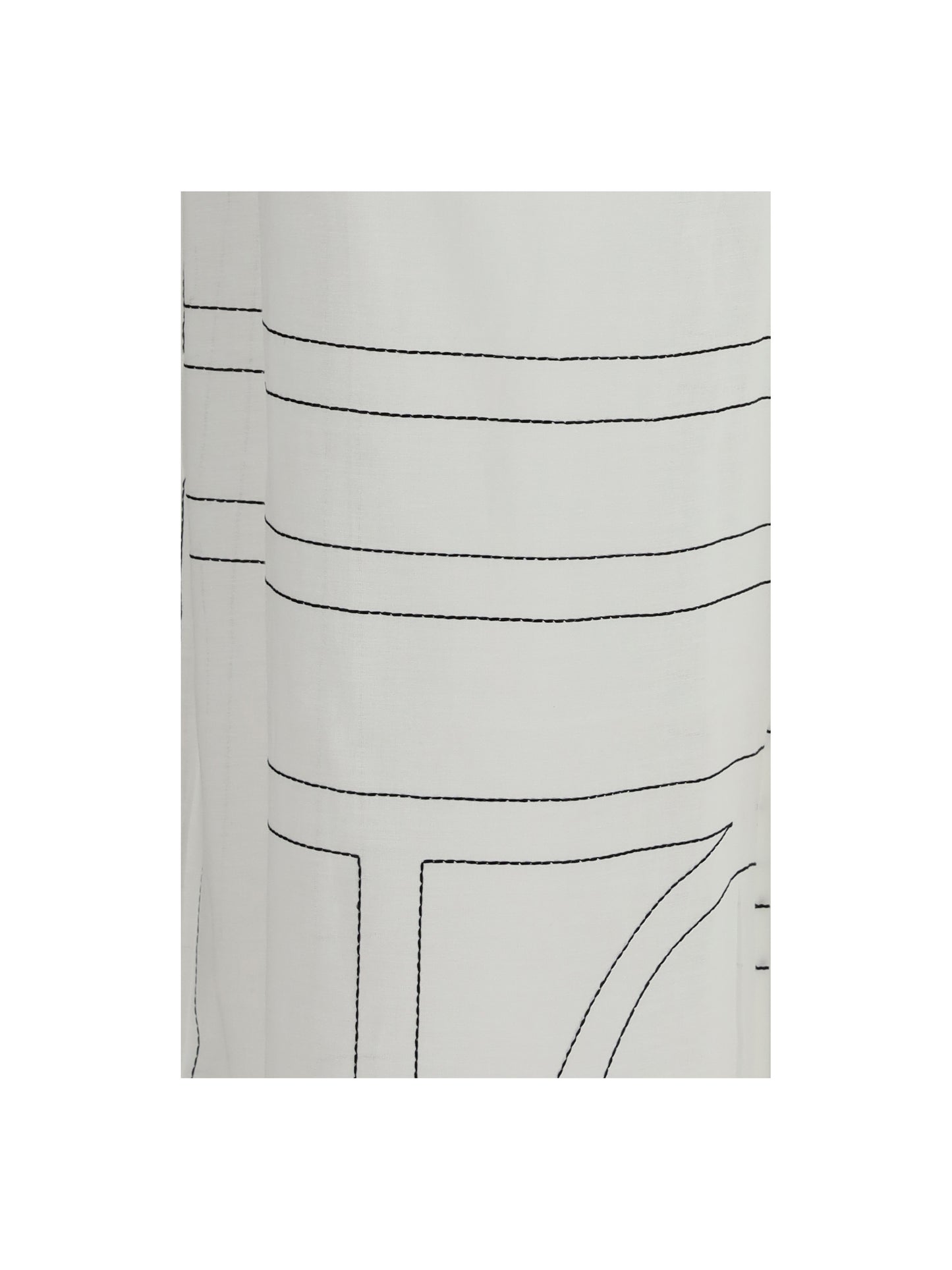 Pants Monogram White/Black
