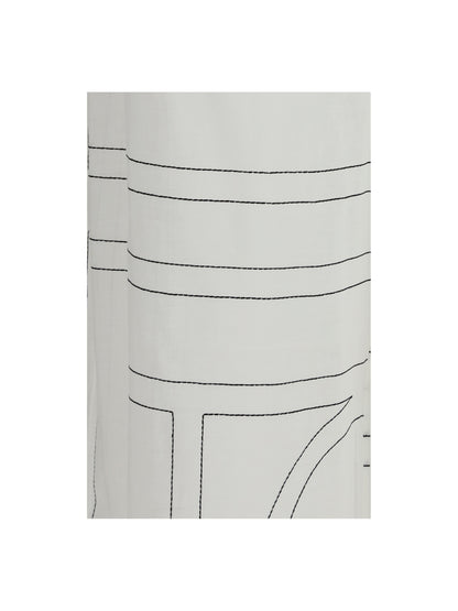 Pants Monogram White/Black