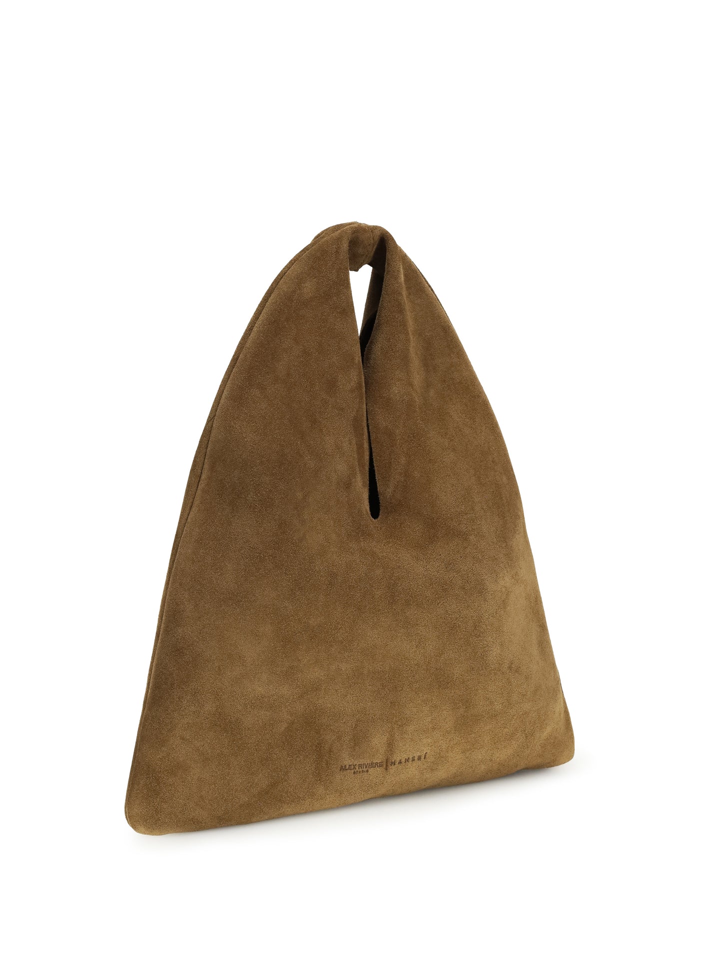 Handbag Louis Suede Tan