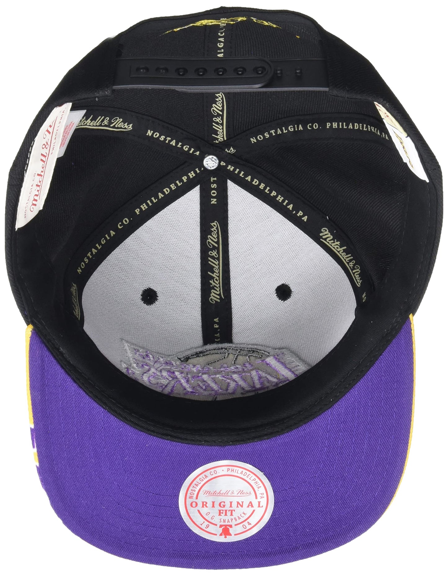 Mitchell & Ness Men's NBA La Lakers Snapshot Snapback Hwc Snapback Caps