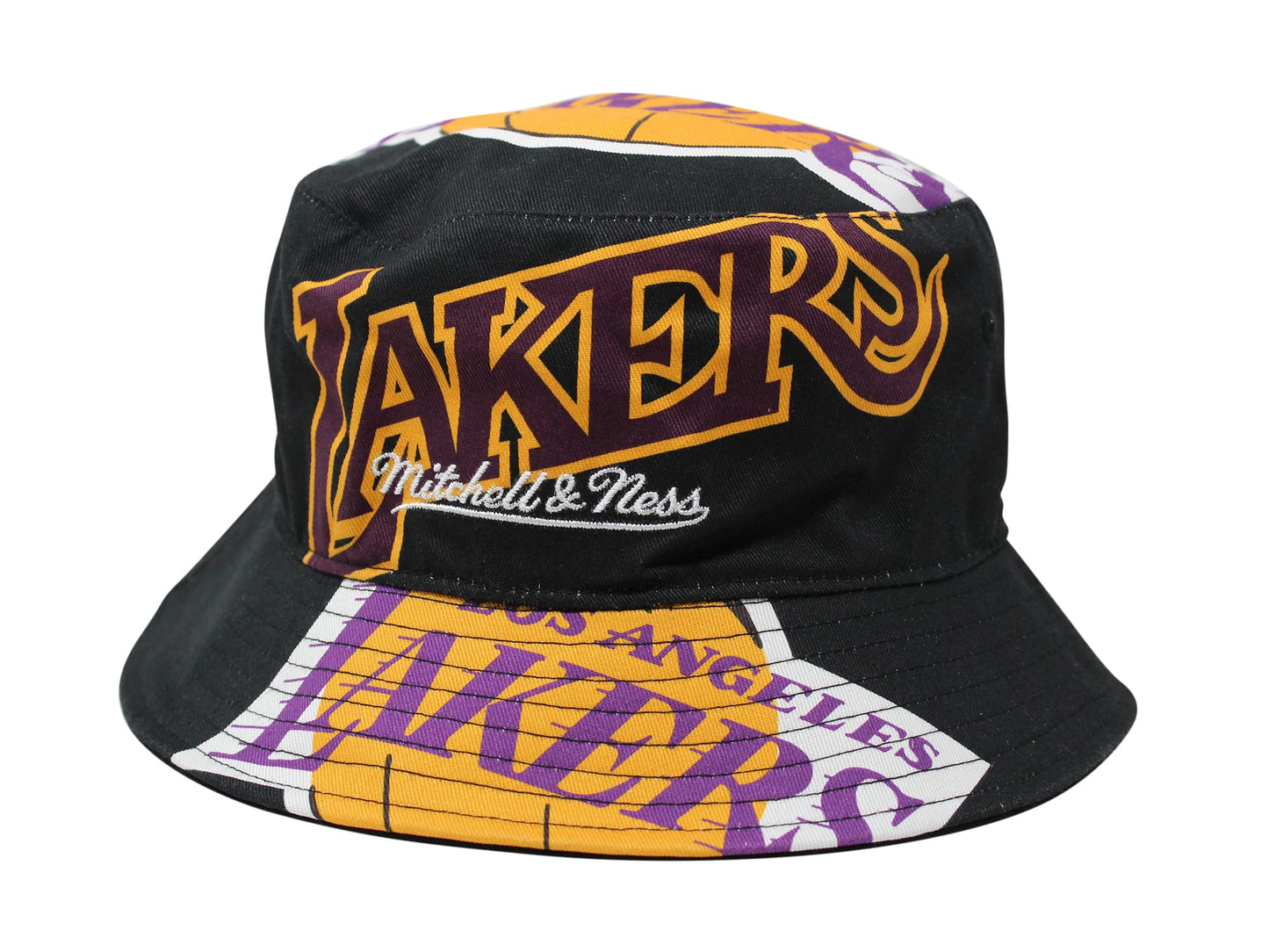 Men's Mitchell & Ness NBA Cut Up Bucket Hwc Lakers