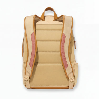 Paravel Alta via Backpack Tan Durable Travel Work School Commuter Daypack Bag