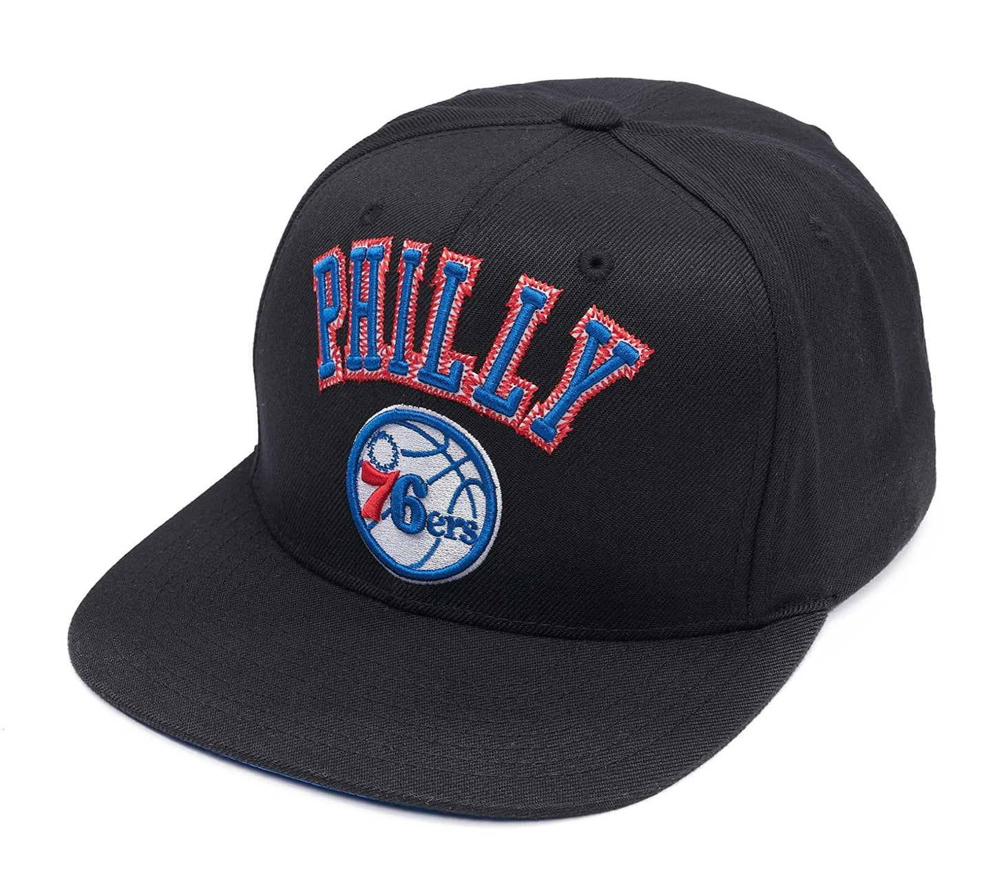 Men's Mitchell & Ness NBA Zz Snapback 76Ers