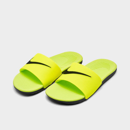 [819352-700] Grade School Nike Kawa Slides 'volt'