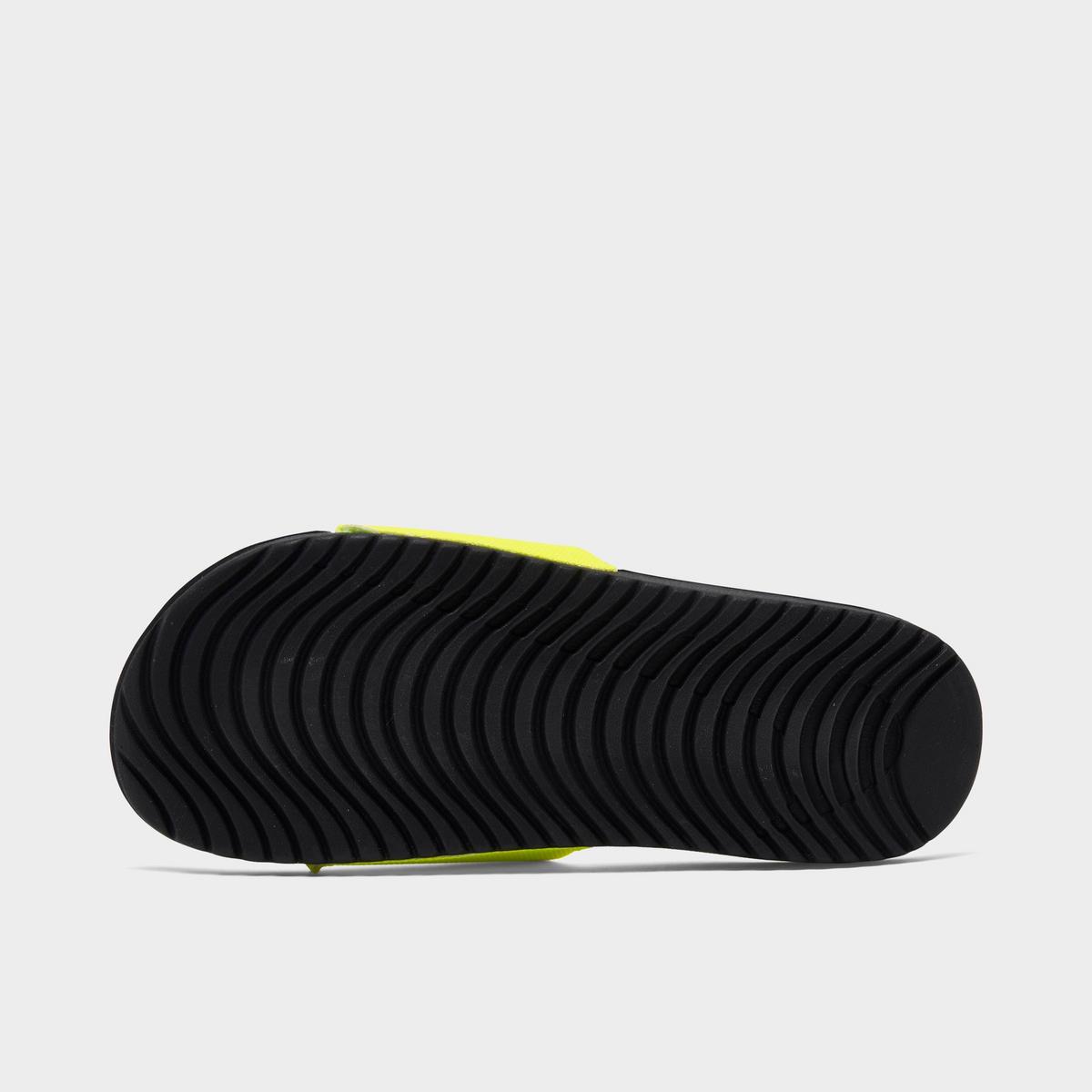 [819352-700] Grade School Nike Kawa Slides 'volt'