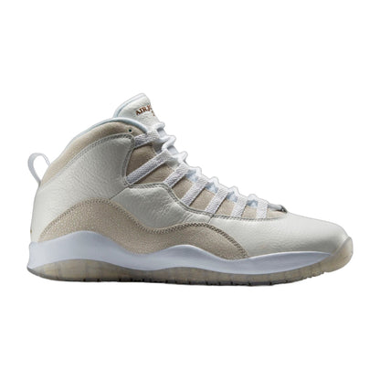 Air Jordan Men's Retro 10 'Drake Ovo White' Sneakers