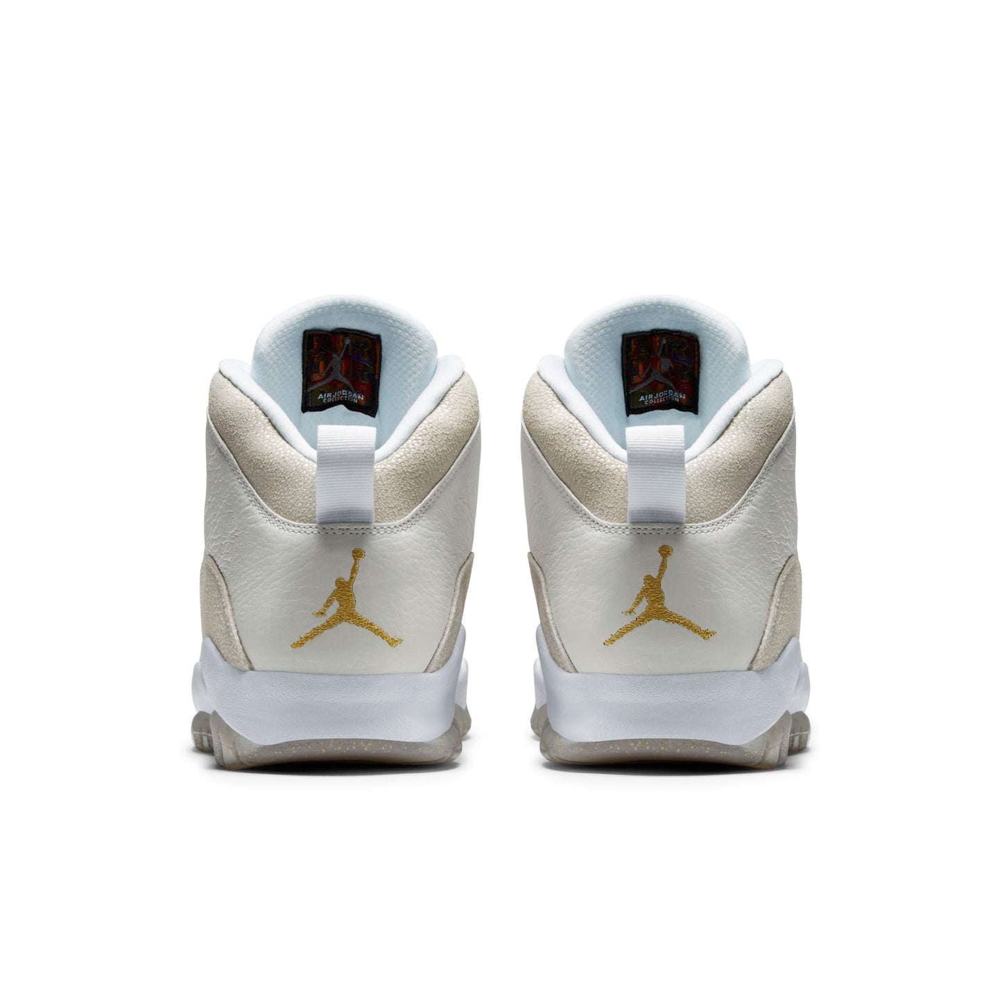 Air Jordan Men's Retro 10 'Drake Ovo White' Sneakers