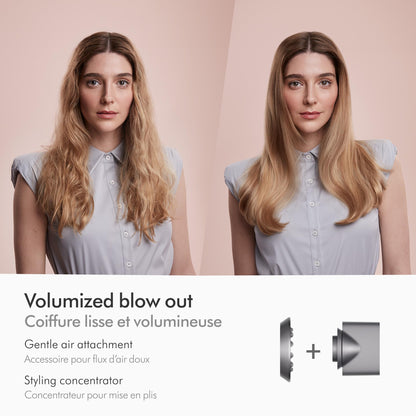 Dyson Supersonic Hair Dryer & Display Stand in Fuchsia/Iron