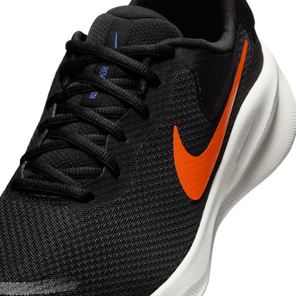 Nike Men's Revolution 7 'Black Astronomy Blue Sail Hyper Crimson' Sneakers