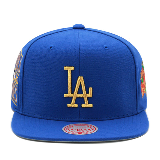 Men's Mitchell & Ness MLB Champ'D Up Snapback Dodgers