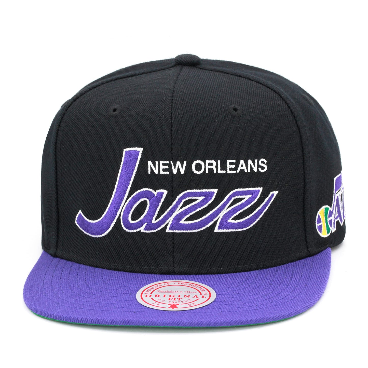 Mitchell & Ness Men's NBA Team Script 2.0 Snapback Hwc Jazz Snapback Caps