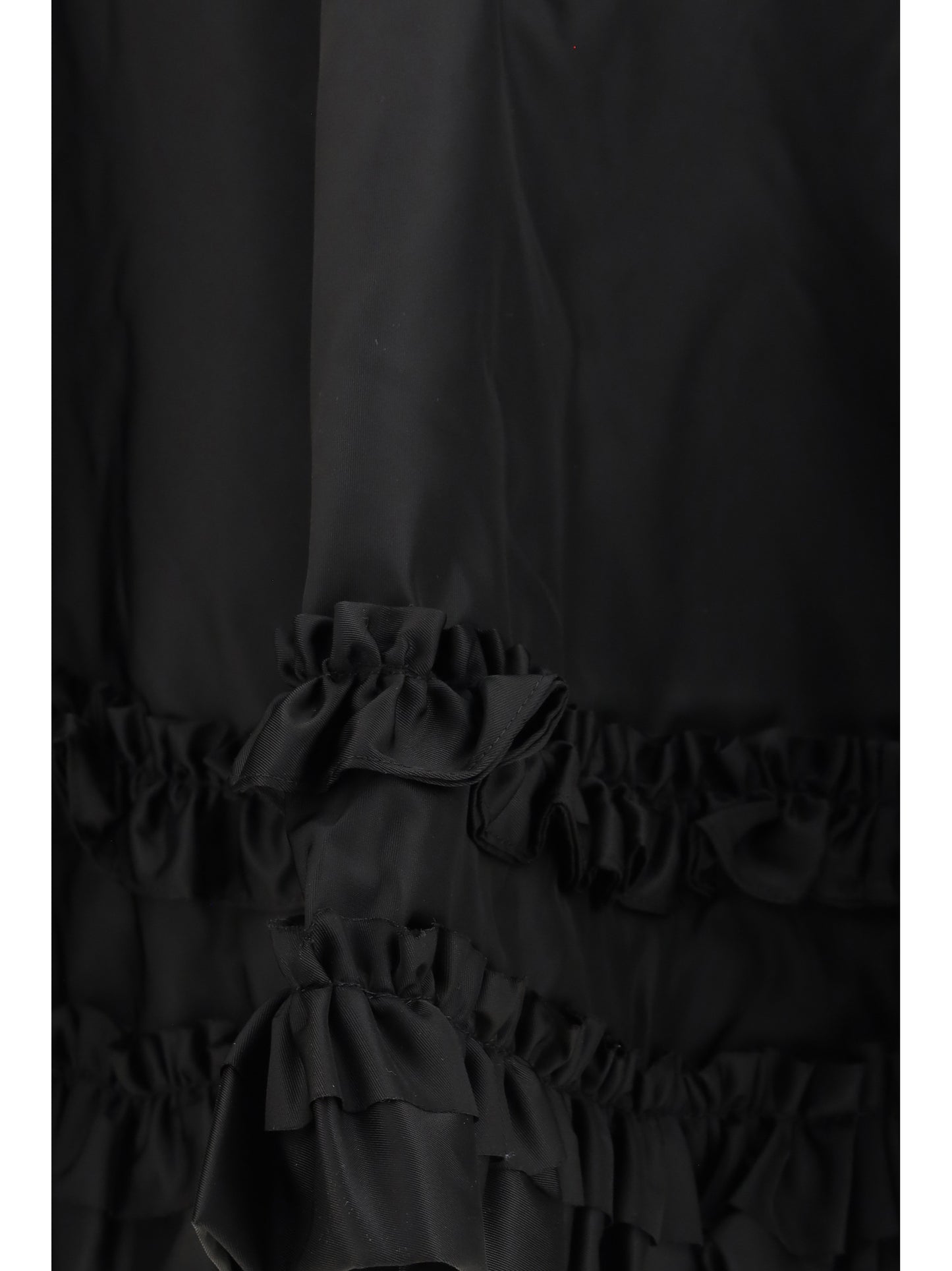 Skirt Duchesse Nylon Mini Frill Black
