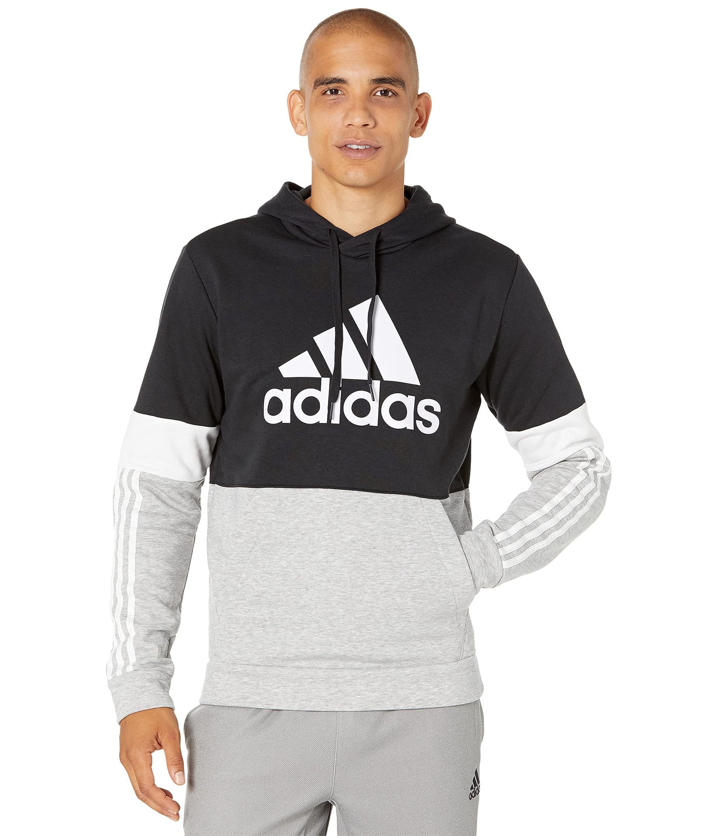 adidas Men's Essentials Fleece Colorblock Hoodie
